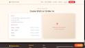 create a modern fast food restaurant website