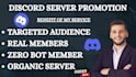promote discord server, minecraft game, fivem server, dayz, rust promotion