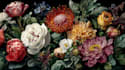 draw detailed botanical and floral illustrations