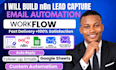 build n8n lead capture and email automation workflows
