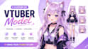design and rig a 2d vtuber model and live2d avatar