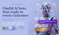set up an ai auto reply chatbot for your comments and messages