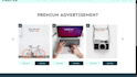 create a responsive modern website using HTML CSS javascript