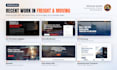 create logistics, trucking, dispatch, freight, cargo and moving company website