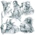 sketch fantasy character concept art