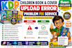 fix amazon KDP book and cover upload errors and formatting issues
