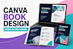 design a professional canva book and ebook layout