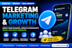 do telegram promotion and organic telegram marketing