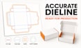 create custom box dieline and packaging die cut template