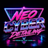 create a custom vaporwave and neon business logo