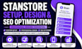 build, design and optimize your stan store for digital products