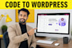 convert ai or coded website to wordpress elementor