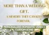create an unforgettable wedding gift with a personalized love song