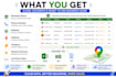 scrape google maps businesses and build a targeted leads list