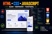 fix HTML CSS and javascript bugs and issues