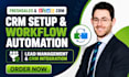setup freshsales crm integration zoho crm lead management workflow automation