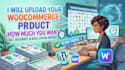 product upload for your woocommerce store