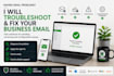 troubleshoot and fix your business email
