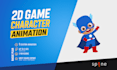 animate 2d game characters in spine