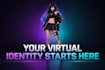 do 3d vtuber avatar model, vtuber model, vr character design in blender