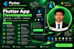 be a professional flutter mobile app with firebase backend