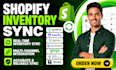 do shopify inventory sync synkro easify syncx sumtracker gogo trunk cedcommerce