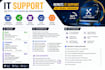 provide IT support and troubleshoot hardware software network and server issues