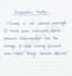 neatly handwrite your provided any text, quotes, letters and documents