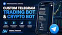 make trading bots crypto bots of telegram, discord, social media apps