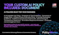 create a customized ai workplace policy for your business