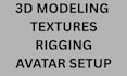 create custom vrchart and 3d chaarcter model