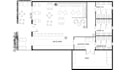 render realistic 2d colored floor plan from your cad drawing