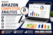 do professional amazon product research  and competitor research
