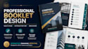 design a professional booklet multi page interactive PDF brochure