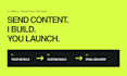 build a one page personal trainer website