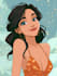 make a disney cartoon illustration