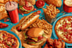 make a food pop art illustration
