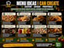 create custom recipes and restaurant menu ideas
