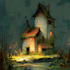 create 2d game environment concept art and illustration