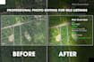 do real estate and land listing photo editing for mls