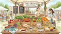 create food illustration in my style