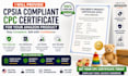 provide cpsia compliant cpc certificate for your amazon product