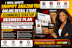 write a shopify amazon fba online retail store ecommerce startup business plan