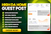 do high da home guest post on home improvement blogs