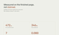 hand code a fast landing page that loads in under one second