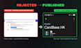 fix your app store or google play app rejection and resubmit