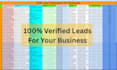 do targeted lead generation b2b leads email list for you