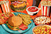 make a food pop art illustration