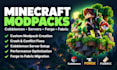 create fix optimize minecraft modpack cobblemon server forge to fabric kradim