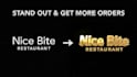 design modern restaurant logo
